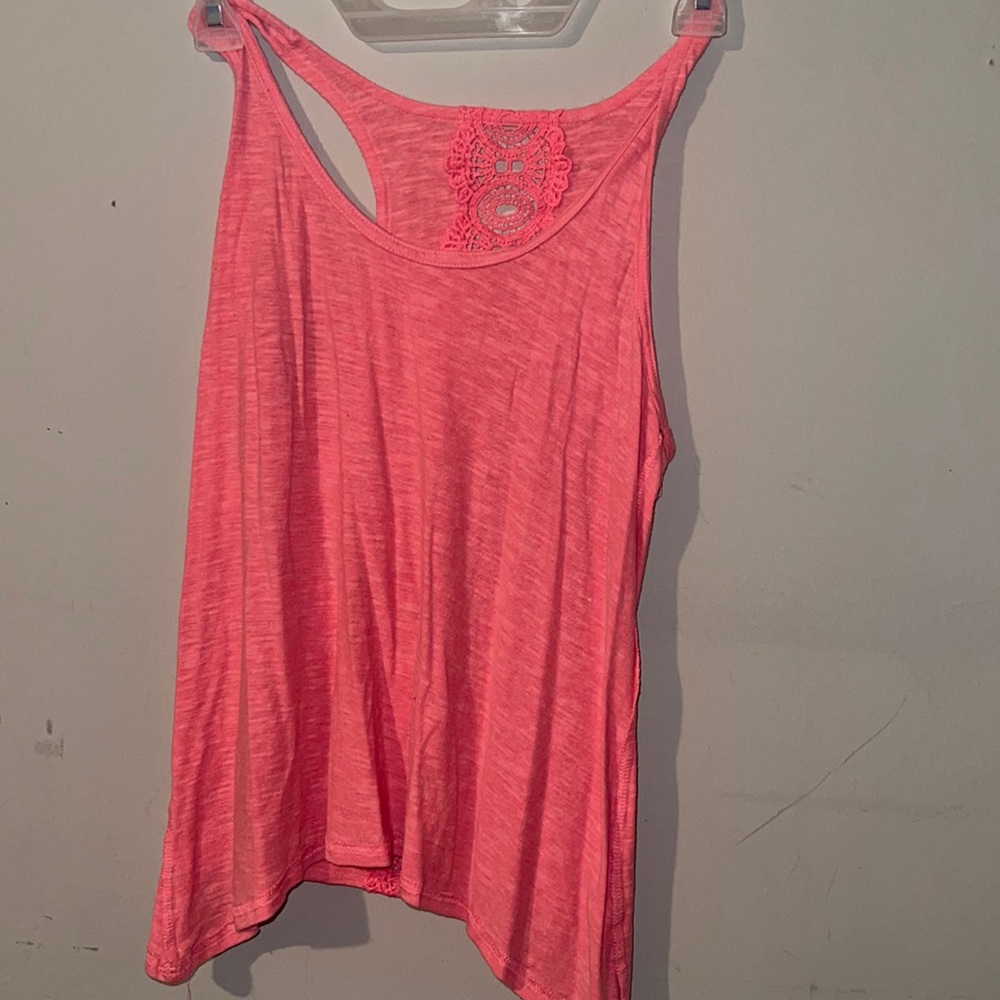 Pink tank top